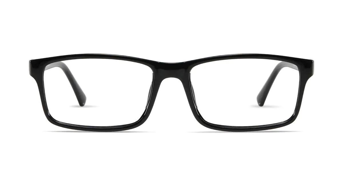 Rectangle Black Eyeglasses