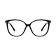 Oval Black Eyeglasses