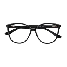 Oval Black Eyeglasses