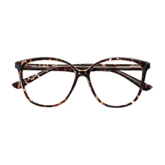 Oval Tortoiseshell Eyeglasses