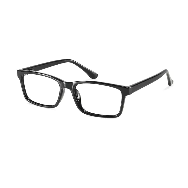 Rectangle Black Eyeglasses