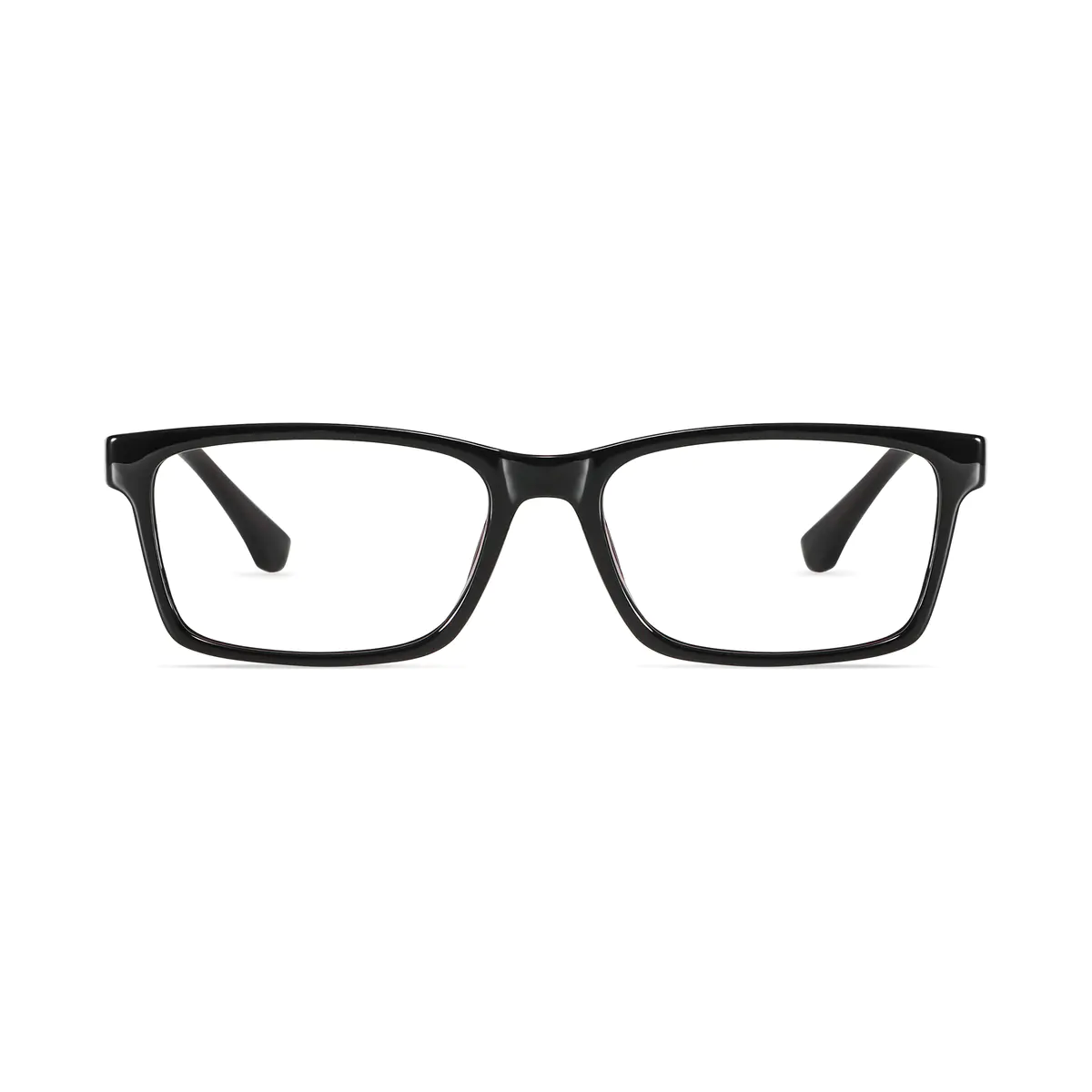 Rectangle Black/Red Eyeglasses