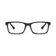 Rectangle Black/Red Eyeglasses