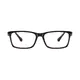Rectangle Black/Pink Eyeglasses