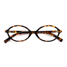 Oval Tortoiseshell Eyeglasses