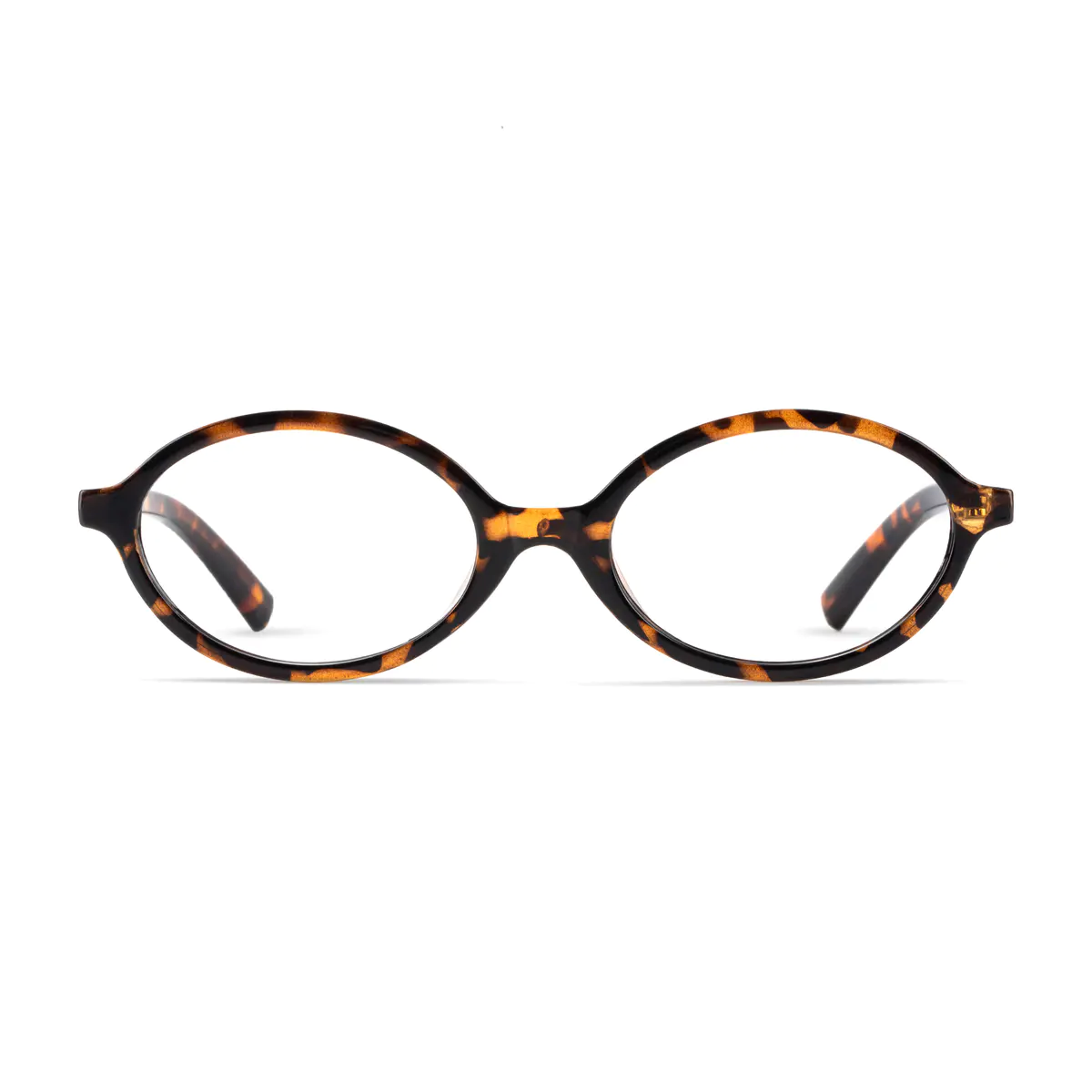 Oval Tortoiseshell Eyeglasses
