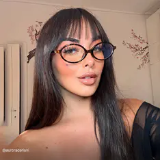 Oval Tortoiseshell Eyeglasses