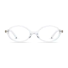 Oval Clear Eyeglasses