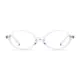 Oval Clear Eyeglasses