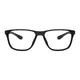 Rectangle Black Sport Eyeglasses