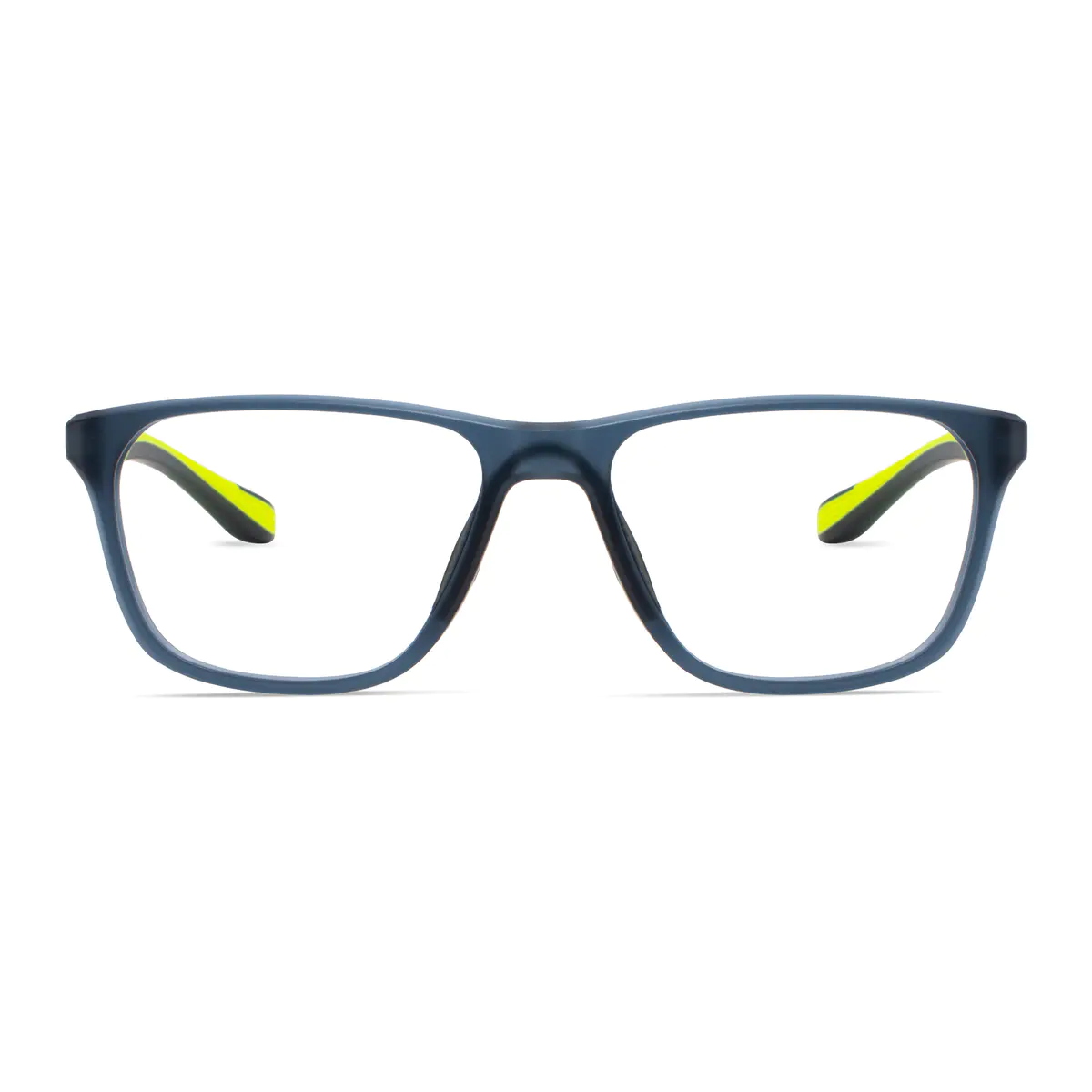 Rectangle Blue/Green Sport Eyeglasses