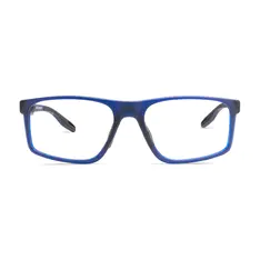 Rectangle Blue Sport Eyeglasses
