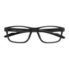 Rectangle Black Sport Eyeglasses