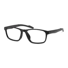 Rectangle Black Sport Eyeglasses