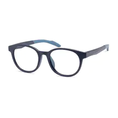 Oval Blue Sport Eyeglasses