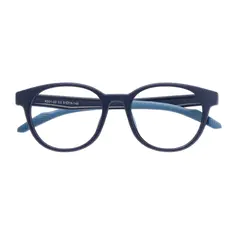 Oval Blue Sport Eyeglasses