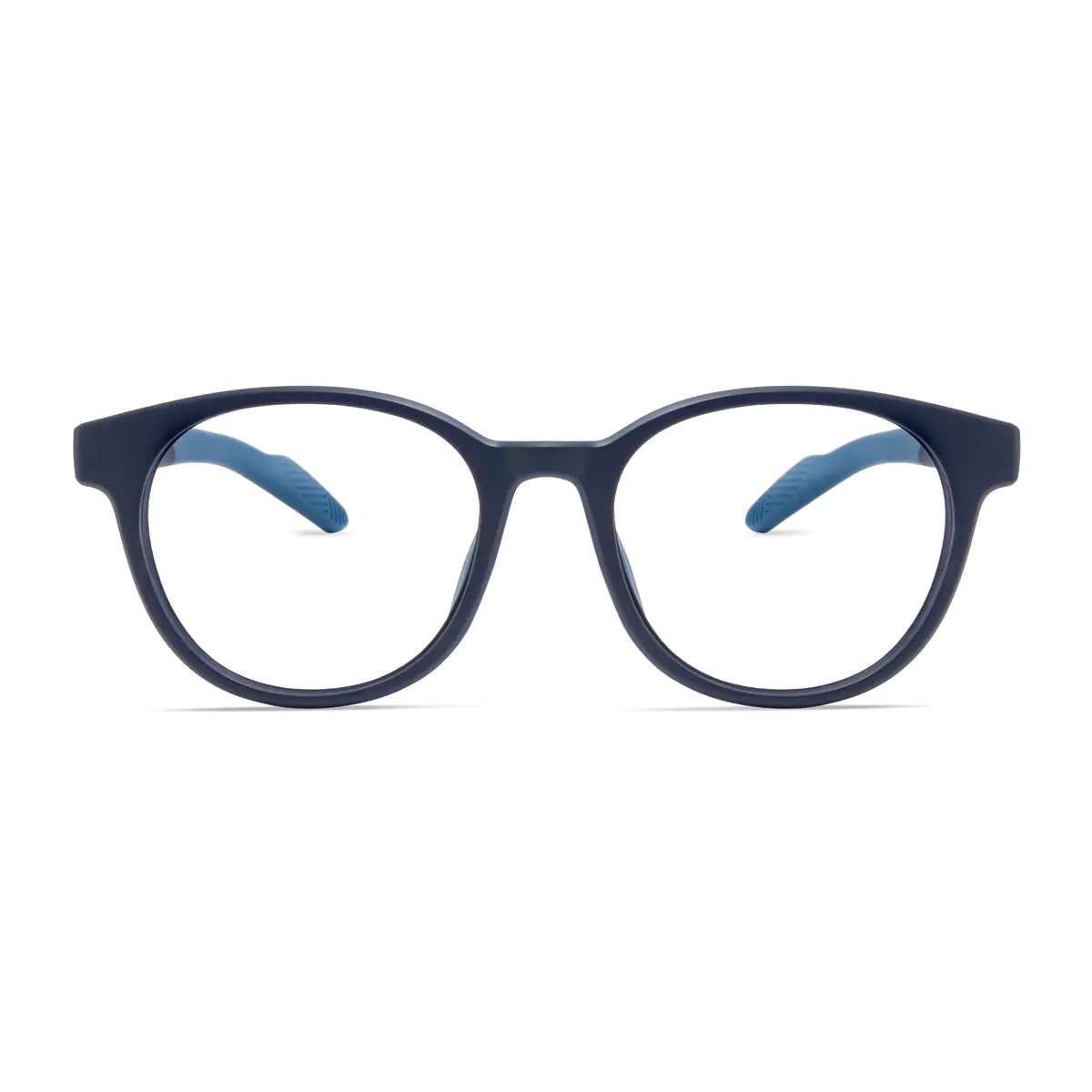 Oval Blue Sport Eyeglasses