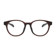Oval Brown Sport Eyeglasses