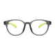Oval Gray/Green Sport Eyeglasses