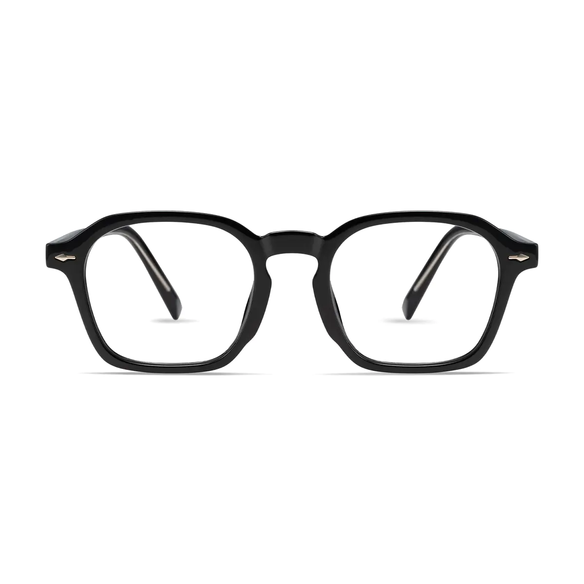 Square Black Eyeglasses