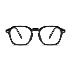 Square Black Eyeglasses