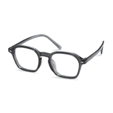 Square Gray Eyeglasses