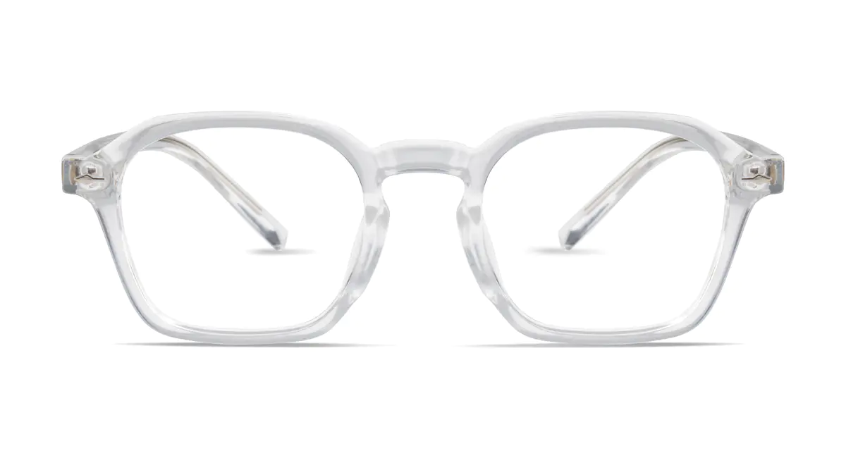 Square Clear Eyeglasses