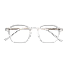 Square Clear Eyeglasses