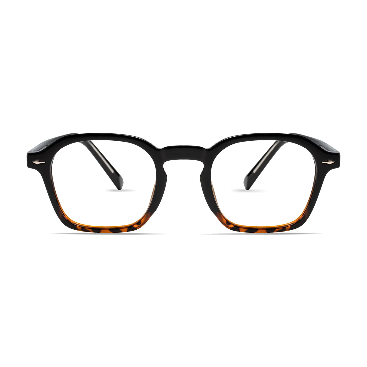 Square Tortoiseshell Eyeglasses