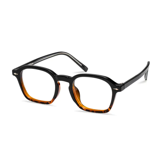 Square Tortoiseshell Eyeglasses