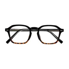 Square Tortoiseshell Eyeglasses