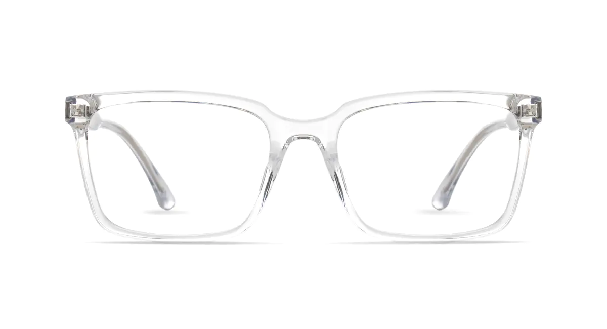 Rectangle Clear Eyeglasses
