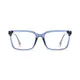 Square Blue Eyeglasses