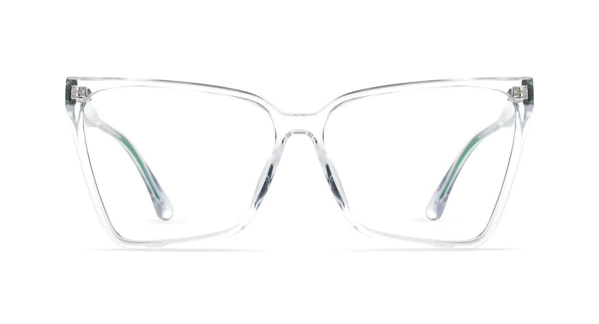 Cat-eye Clear Eyeglasses