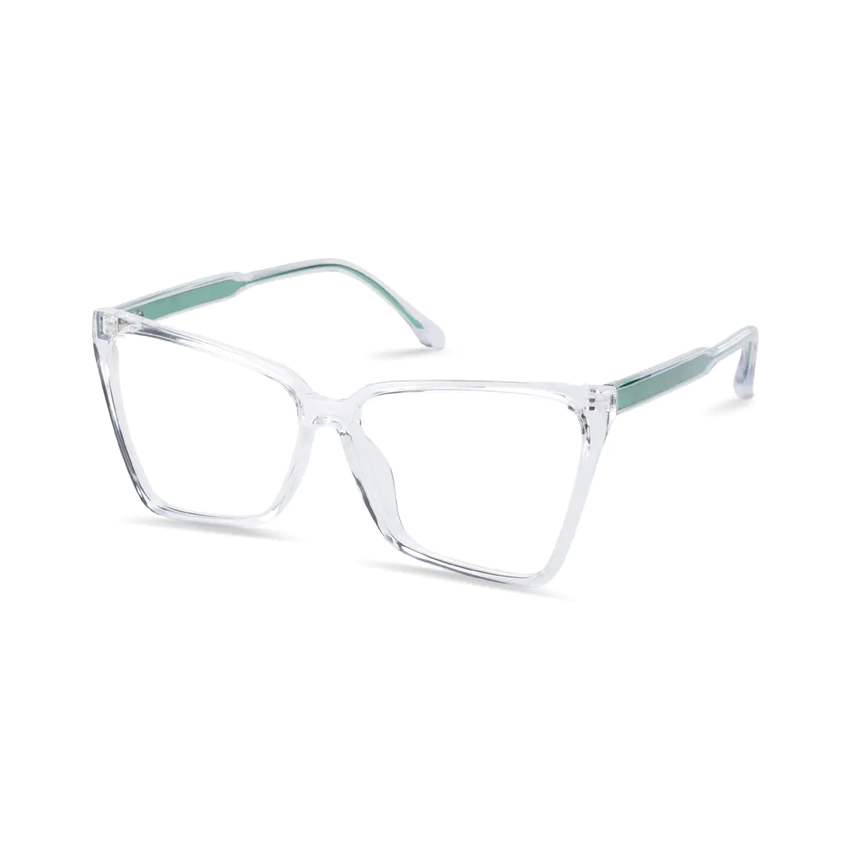 Square Clear Eyeglasses
