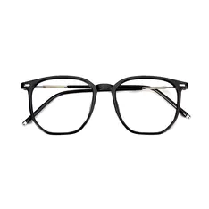 Square Black Eyeglasses