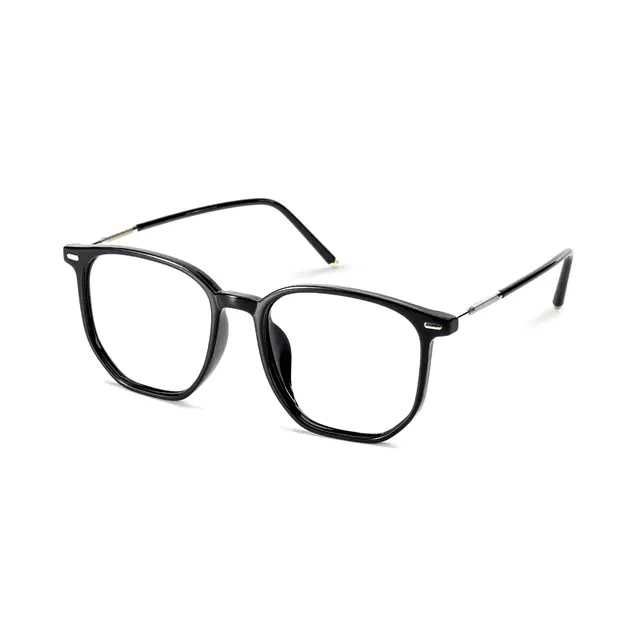 Square Black Eyeglasses