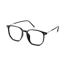 Square Black Eyeglasses