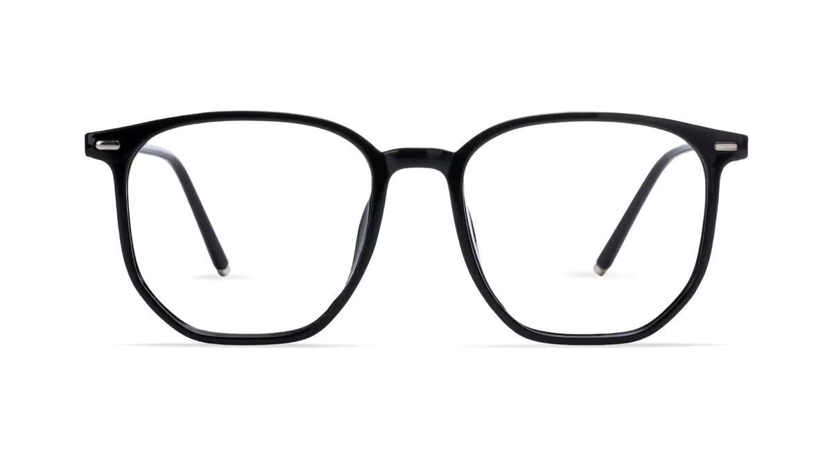 Square Black Eyeglasses