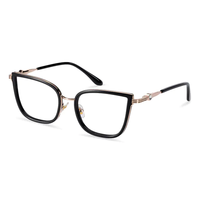 Cat-eye Black Eyeglasses