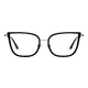 Cat-eye Black Eyeglasses