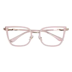 Cat-eye Pink Eyeglasses