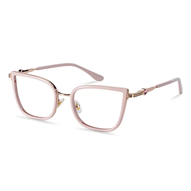 Cat-eye Pink Eyeglasses