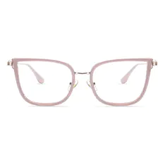 Cat-eye Pink Eyeglasses