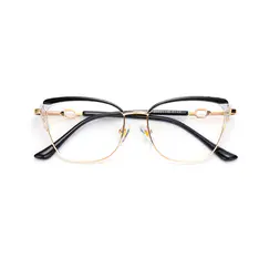Cat-eye Black Eyeglasses