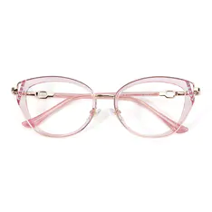 Cat-eye Pink Eyeglasses