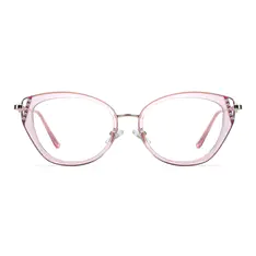 Cat-eye Pink Eyeglasses