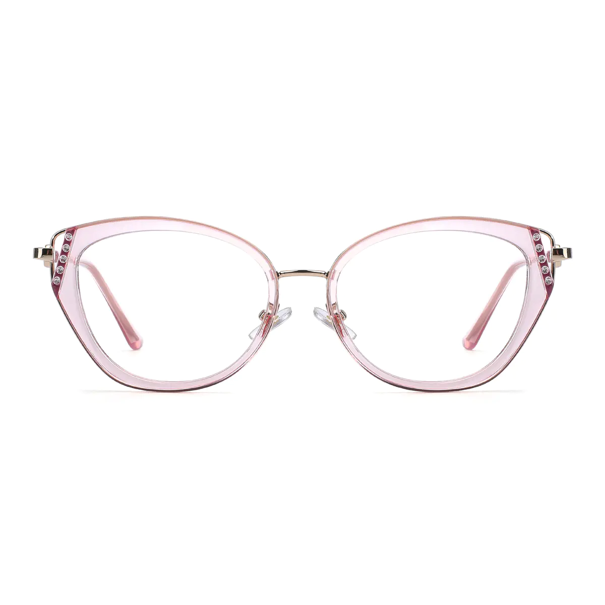 Cat-eye Pink Eyeglasses