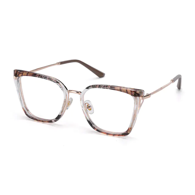 Cat-eye Brown/Tortoiseshell Eyeglasses