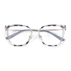Cat-eye Blue/Tortoiseshell Eyeglasses